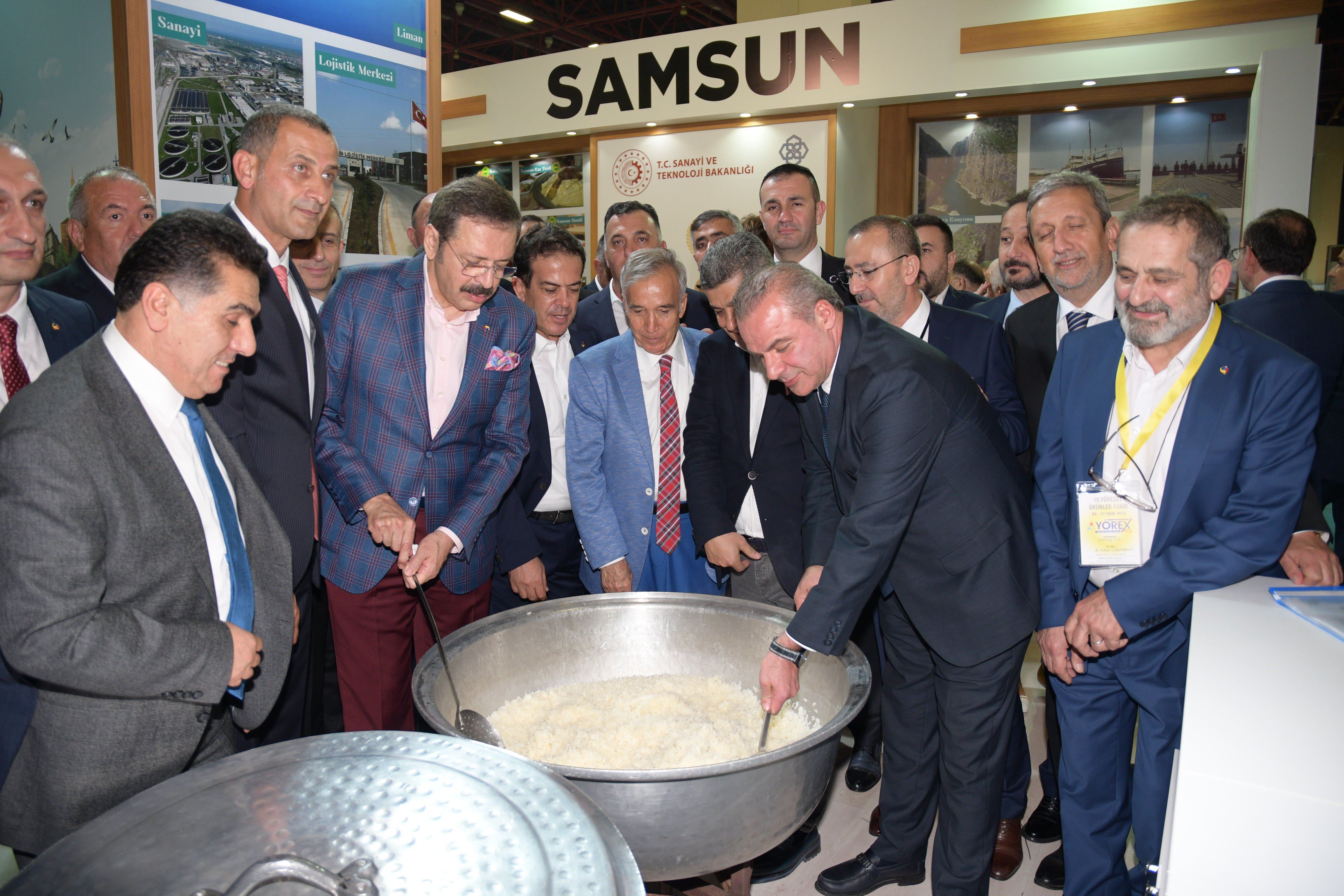 YÖREX’te Samsun rüzgârı